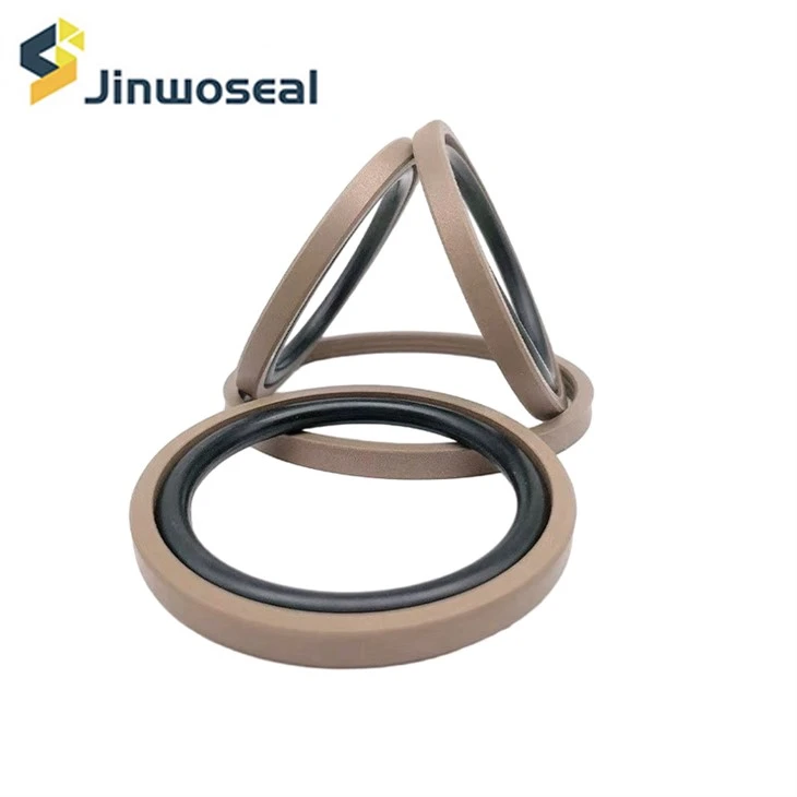 Bronze PTFE Glyd Ring NBR Energizer STD Style For Hydraulic Cylinder
