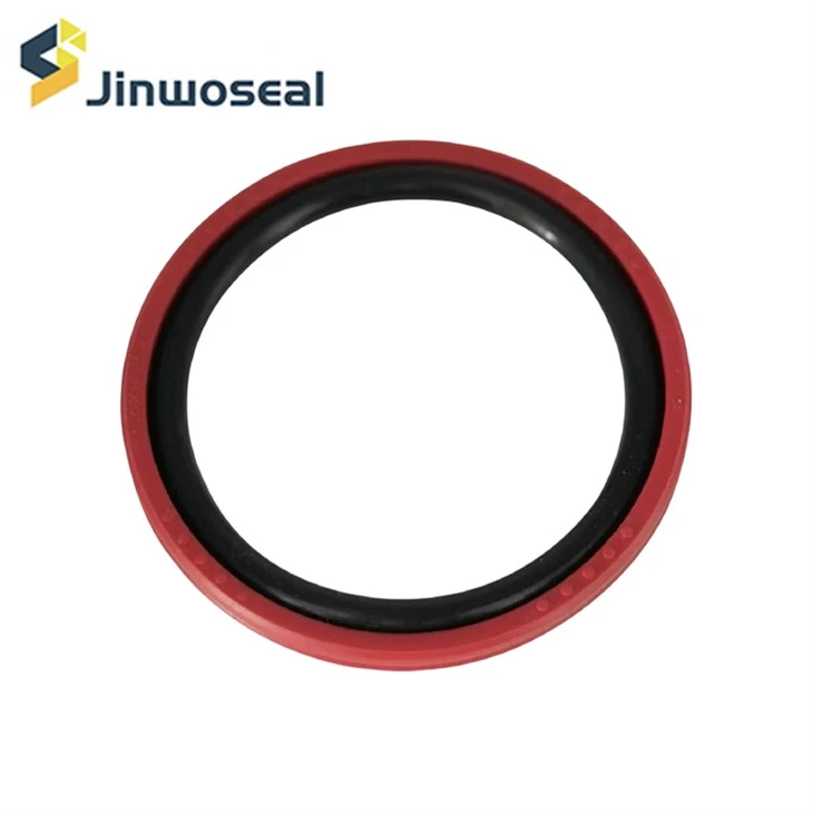 Double Acting Glyd Ring With O Ring Piston Seal TPEE NBR Filled