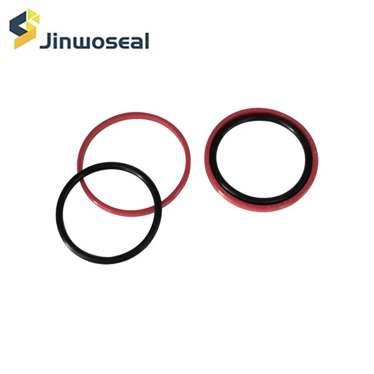 Double Acting Glyd Ring With O Ring Piston Seal TPEE NBR Filled factory