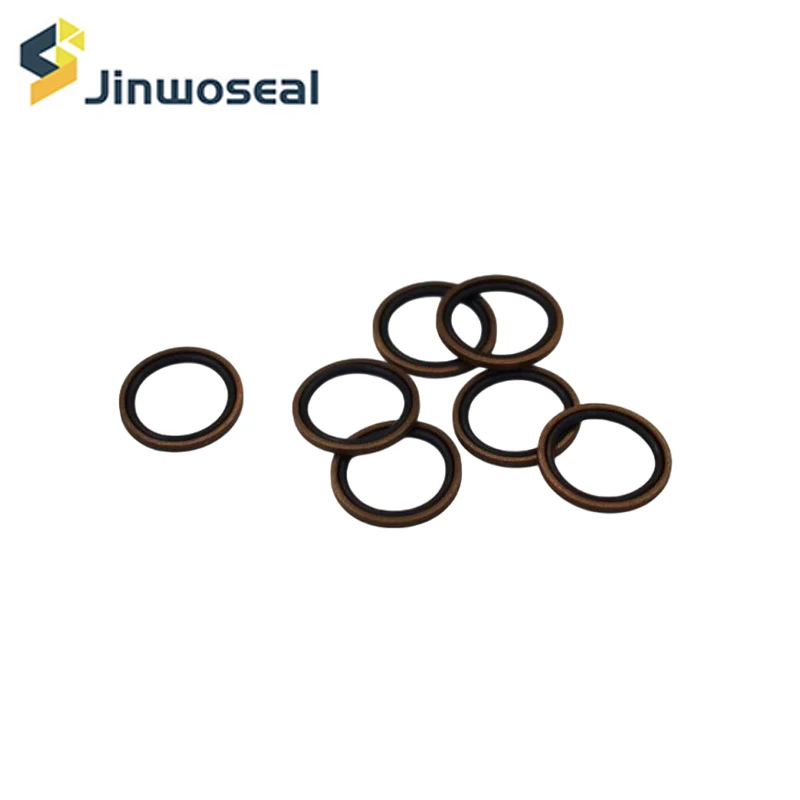 PTFE Bronze Glyd Ring With NBR O Ring 20.5x1x1.6 mm PTFE Bronze Glyd Ring With NBR O Ring 20.5x1x1.6 mm