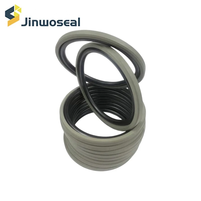 PTFE Composite Glyd Ring with Bronze Filler for Double-Acting Hydraulic Seals-3