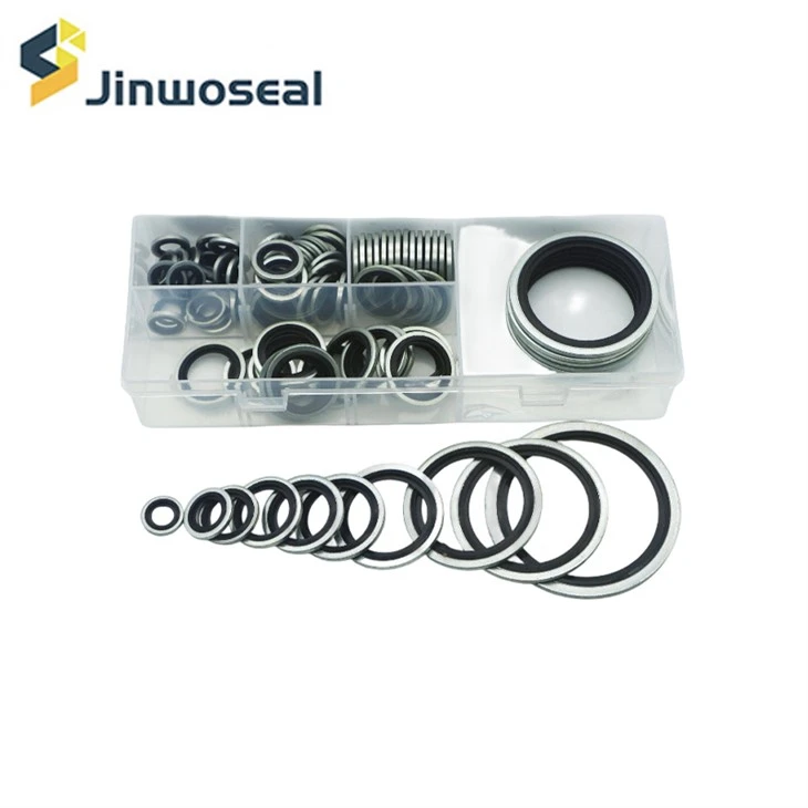 Self-Centering Bonded Seals 70-90 Shore For Hydraulics